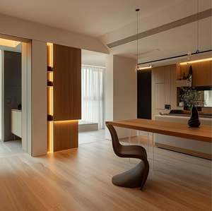 Ensemble de meubles sur mesure pour toute la maison, style bois original, respectueux de l'environnement, salon, salle à manger, cuisine, chambre à coucher - Product Image 3