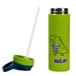 Wholesale 500ml Kids Sublimation Sippy Cups Double Walled Stainless Steel Insulated Straight Tumbler - Product Image 3
