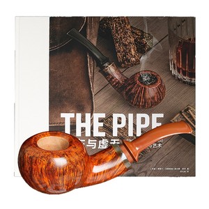 Briarwood Pipe Apple Shape 3mm Bent Type Tobacco Pipe For Men - Product Image 5