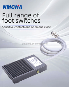Interruptor de Pedal Metálico Eléctrico Autoblocante NMCHA <span class=keywords><strong>TFS</strong></span>-1 de 220V 15A para Uso Industrial, Control de Encendido/Apagado Personalizable, Gran Venta - Product Image 6