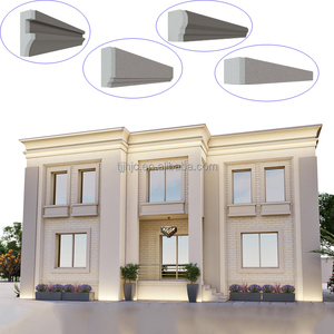 Lignes décoratives EPS pour villa Moulage <span class=keywords><strong>en</strong></span> mousse de polystyrène extérieur Léger et <span class=keywords><strong>isolation</strong></span> thermique Lignes de corniche EPS Prix d'usine - Product Image 4