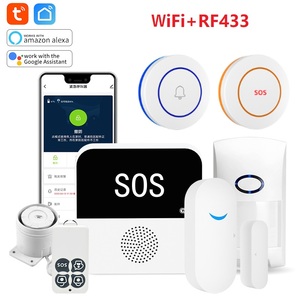 Tuya Thiết Bị Báo Động Thông Minh WIFI RF433 Hệ Thống An Ninh Gia Đình Hệ Thống SOS Cho Người Cao Tuổi Chuông Cửa Trẻ Em Bộ Báo Động Phát Hiện Chuyển Động PIR - Product Image 3