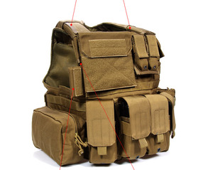 Gilet tactique à libération rapide VANDA Molle |   Gilet tactique de camouflage extérieur personnalisable - Product Image 3