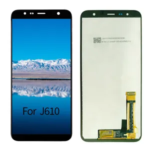 סמסונג גלקסי j4 המקורי מסך Suppliers-טלפון מסך תחליפים עבור Samsung Galaxy J4 + J6 + מגע מסך Lcd תצוגה
