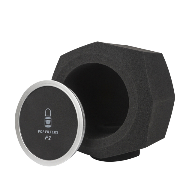 Professional Microphone Sound-Absorbing Sponge Cover F2 Live Microphone Sound-Absorbing Cotton Sound Insulation Sponge Cover