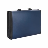Porte-documents extensible en plastique PP écologique à 13 poches avec logo personnalisé, poignée intégrée, pour le bureau et l'école