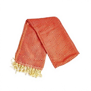 Serviette de plage Ayseliza en coton turc Peshtemal, séchage rapide, légère, douce, absorbante, résistante au sable, tissée, pour voyage, bain et spa - Product Image 1