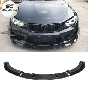 Lame de pare-chocs avant en fibre de carbone pour <span class=keywords><strong>BMW</strong></span> F87 M2 Coupé 2016-<span class=keywords><strong>2019</strong></span> - Amélioration Facelift - Product Image 1