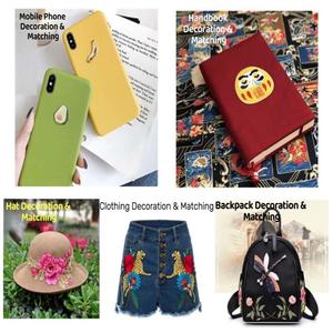 Parches Bordados con Tema de Pascua, Insignia Personalizada con Gancho y Bucle en la Parte Posterior, Logotipo de Marca con Letras, Parche Bordado de Tela para Ropa - Product Image 6