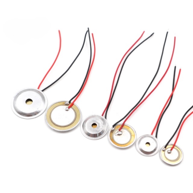27mm 4.0kHz Piezo Brass Element Disc Buzzer by Onestopelectronic (CN) for Alarm DIY Electronics