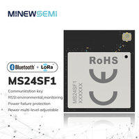 Module intelligent longue portée LoRaWAN MS24SF1 nRF52840 SX1262 haute sensibilité 868 MHz 915 MHz