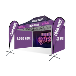 चीनी कारखाने ने फ्लैमेप्रूफ वाटरप्रूफ 4x6 एल्यूमीनियम फ्रेम गज़बो तम्बू को दरवाजे की दीवार के साथ बनाया - Product Image 4