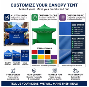 10x10ft Business <strong>Large</strong> Aluminum Frame Custom Outdoor Advertising Trade Show Canopy Pop up Exhibition <strong>Tent</strong> for Events - Product Image 3