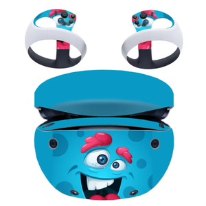 All-in-One <span class=keywords><strong>VR</strong></span>-Zubehör Aufkleber-Set Schutzfolie Dekorfolie für PS VR2 Schutzaufkleber Skin - Product Image 1