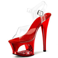 Chaussures de pole dance pour femmes, sexy, pour spectacle de strip-tease, ajourées, avec strass, chaussures exotiques