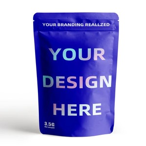 Custom Gravure Printed Moisture Proof Food Packaging Stand up Pouch Frosted Plastic Zipper Top - Product Image 2