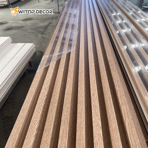 Kapalı dekoratif WPC duvar paneli su geçirmez PVC panjurlar - Product Image 3