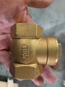 DN15-DN50 BSP chủ đề <span class=keywords><strong>Swing</strong></span> Brass kiểm tra van - Product Image 3