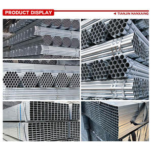 Tubo d'acciaio zincato a caldo in acciaio tubo quadrato ASTM A500 Q345 tubo di carbonio Gi per struttura in acciaio - Product Image 2