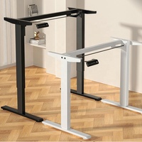 Cadre de table ordinateur bureau bureau debout levage Intelligent motorisé télescopique hauteur réglable pieds de table électrique