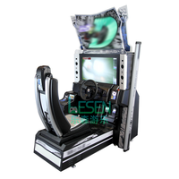 Machine de jeu de course automobile d'arcade Initial D 8 à monnayeur | Machine de jeu vidéo de course automobile pour centre de jeux