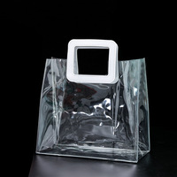Sac à bandoulière transparent en PVC, étanche et écologique, personnalisable avec logo, pour masque facial et lotion – Vente directe usine