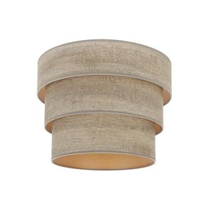 โคมไฟแขวนสามดวง ขั้วหลอด E27 ไม้สีเทา 40x20x26 ซม. - เหมาะสำหรับการตกแต่งแสงสว่างในห้องนั่งเล่นและห้องรับประทานอาหาร - Product Image 1