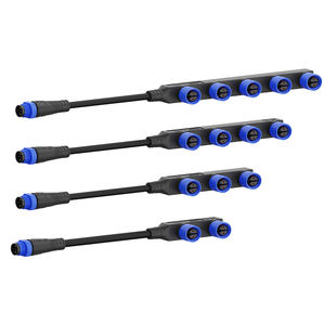 M15 assemblé 2 broches connecteur IP68 étanche extérieur lumières câble assemblage - Product Image 4