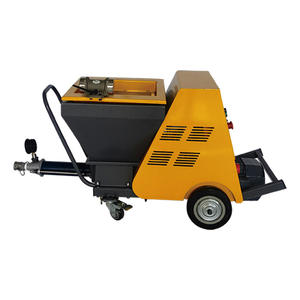 Máquina pulverizadora de revestimiento de yeso, <span class=keywords><strong>mortero</strong></span>, cemento y pintura de piedra real con bomba y motor, bajo costo de mantenimiento, 86 kg - Product Image 4