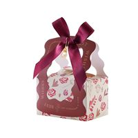Coffrets Cadeaux Souvenirs pour Festivals, Anniversaires, Mariages – Boîtes Rigides Écologiques Portables avec Poignée, Design Élégant