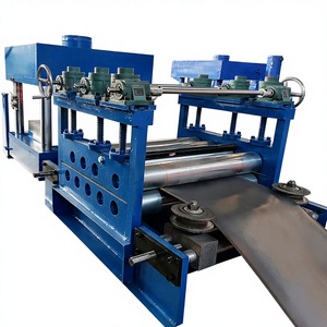เครื่องขึ้นรูปแผงกั้นนิรภัยแบบ W-beam ความเร็วสูง ความแม่นยำสูง ควบคุมด้วย PLC พร้อมมอเตอร์ปั๊ม ได้รับการรับรองมาตรฐาน CE สำหรับการผลิตแผงกั้นเหล็กกล้าคาร์บอน - Product Image 1