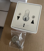 Sélecteur de clé modèle européen pour moteur central/moteur de porte tubulaire Style de conception moderne pour l'application de porte roulante
