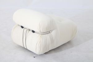 Meubles modernes du milieu du siècle Afra Tobia <span class=keywords><strong>Scarpa</strong></span> Canapé Soriana en velours beige Réplique Prix de gros d'usine - Product Image 5