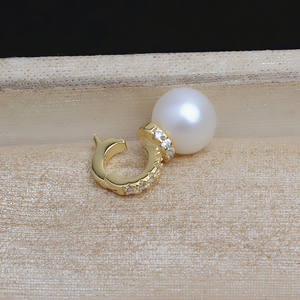 Pendentif en argent S925 avec boucle universelle, tête de 6 mm, chaîne vide pour perles de 8 à 12 mm, accessoires de bijoux en argent 5372 - Product Image 4