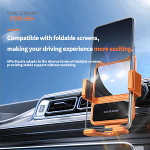 Nouveauté 2025 Innovations électriques détection infrarouge 15W charge sans fil de voiture pour support de montage d'évent pour <span class=keywords><strong>iphone</strong></span> 17 Orange - Product Image 6