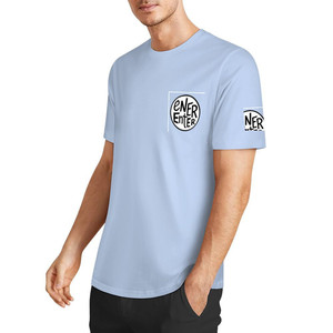 T-Shirt Promozionale Taglia Europea in Puro Cotone con Stampa a Trasferimento Termico Multicolore a Maniche Corte - Product Image 3