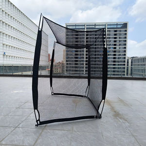 Cage <span class=keywords><strong>de</strong></span> frappe <span class=keywords><strong>de</strong></span> <span class=keywords><strong>filet</strong></span> <span class=keywords><strong>de</strong></span> <span class=keywords><strong>pratique</strong></span> <span class=keywords><strong>de</strong></span> <span class=keywords><strong>golf</strong></span> classique <span class=keywords><strong>de</strong></span> 10x8 pieds pliable avec écran d'impact - Product Image 2