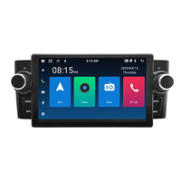 Autoradio multimédia Android 7 pouces pour Fiat Punto Linea 2010-2015 avec CarPlay, GPS intégré, caméra de recul, montage sur tableau de bord, stéréo