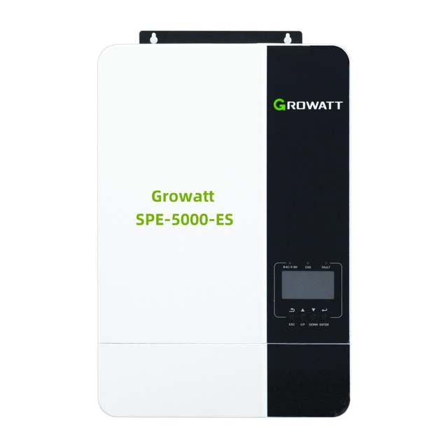 Growatt SPF6000ES Plus Hybrid Off Grid 6000W 6kW Solar Inverter With Parallel Function for Home Solar Systems