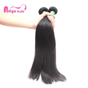 Patiya Hair Company 12a Products Virgin Remy Peruvian Hair Extensions MOQ 1 Bundle Peruvian Straight Human Hair Supplier