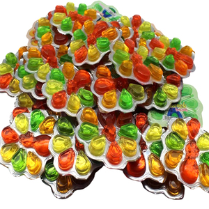 Ingrosso budino di frutta Halal a forma di pavone gelatina di frutta aromatizzata caramella di gelatina morbida - Product Image 4