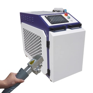 Máquina de Soldadura Láser de Fibra Portátil de Alta Precisión 4 en 1 con Corte de Metal y Refrigeración por Agua Personalizable - Product Image 6