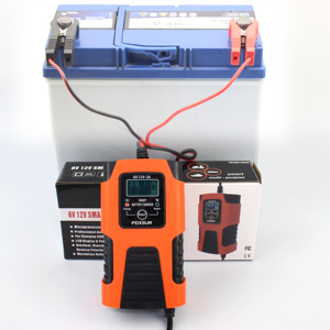 Chargeur de batterie de voiture électrique FOXSUR 12v 24v <span class=keywords><strong>2a</strong></span> pour voiture de golf automobile générale - Product Image 5