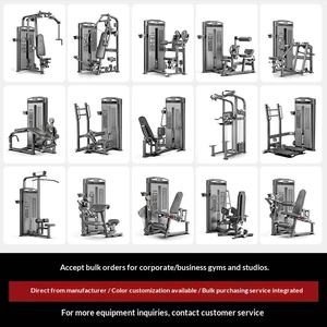 Máquina de Gimnasio Comercial para Ejercicios de Fuerza, Máquina de Pecho, Espalda y Hombros, Máquina Combinada de Pectorales y Espalda con Placas de Peso - Product Image 6