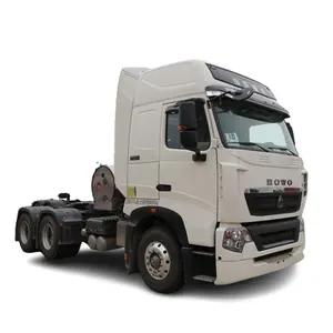 Orijinal howoT7H 6X4 430hp dizel traktör kamyon 30ton kullanılan traktör kamyon kafa iyi satmak