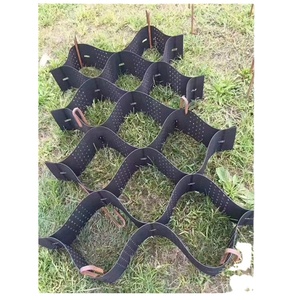 Cấu trúc tổ ong kiểm soát xói mòn Đen <span class=keywords><strong>HDPE</strong></span> <span class=keywords><strong>geocell</strong></span> sỏi ổn định chất lượng cao ổn định đường dốc gia cố - Product Image 1