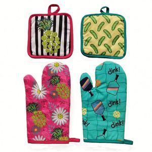 Custom Christmas and Pot Holders Cotton Sublimation Oven Mitts Corporate <b>Gifts</b> - Product Image 2