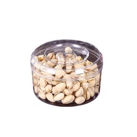Boîte en plastique transparente recyclable avec logo personnalisé pour emballage alimentaire : Prunes séchées, fruits secs, boulettes de bœuf, flocons de viande, bonbons
