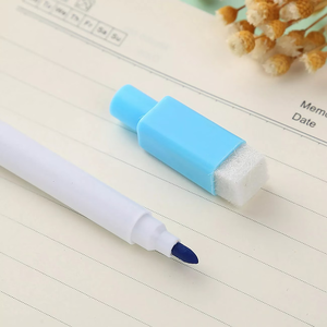 Lot de 40 stylos + 5 gommes, marqueurs effaçables à sec à pointe ultra fine en plastique magnétique pour tableau blanc, avec gomme, pour l'école et le bureau - Product Image 3