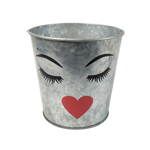 Fournitures pour <span class=keywords><strong>jardin</strong></span> et maison, seau à fleurs en métal galvanisé, <span class=keywords><strong>petit</strong></span> pot de fleurs vintage, pots pour la décoration de la maison, de la ferme et de la table - Product Image 1